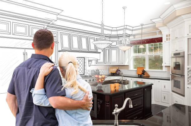 Professional Open Concept Kitchen technician working in Lanham, MD